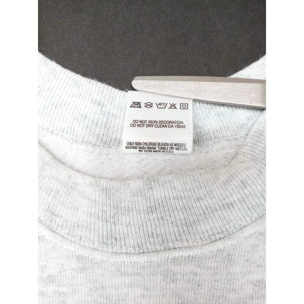 Vintage Tulsa State Fair Sweatshirt New Deadstock XL 1991 Carousel Horse Grey - Picture 9 of 11
